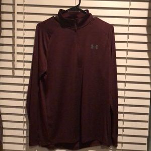 Under Armour heat gear long sleeve zippered T